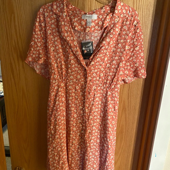 Pink Floral Dress - Picture 4 of 6